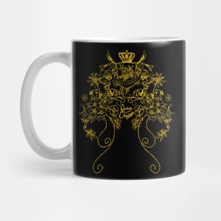Gold ornament Mug